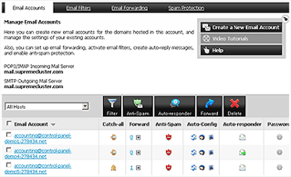 the hepsia hosting control panel The Hepsia hosting Control Panel email manager thumb