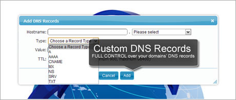 Custom DNS Records why us? Why Us? custom dns records img